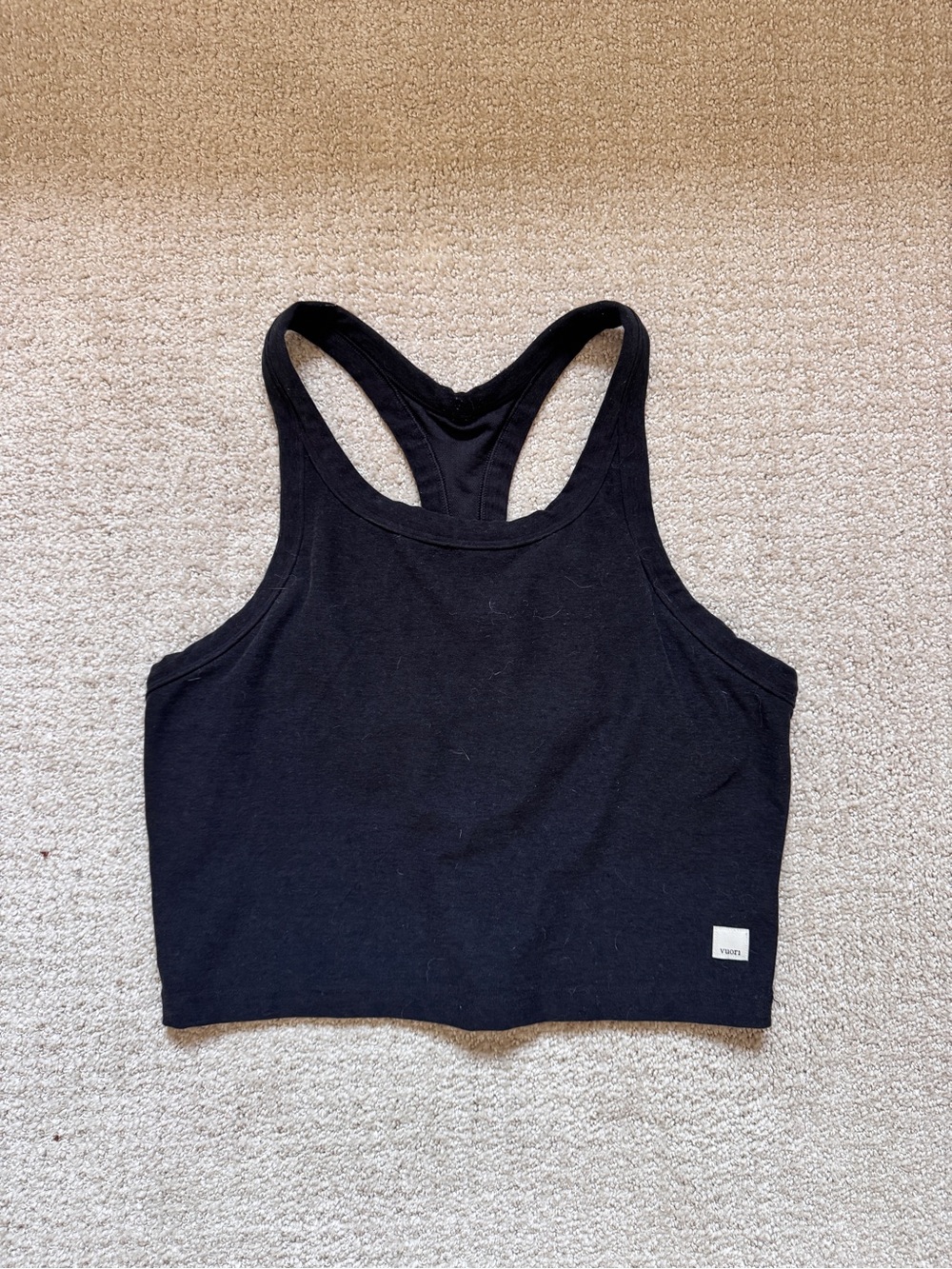 Vuori Elevation Racerback Crop Tank
